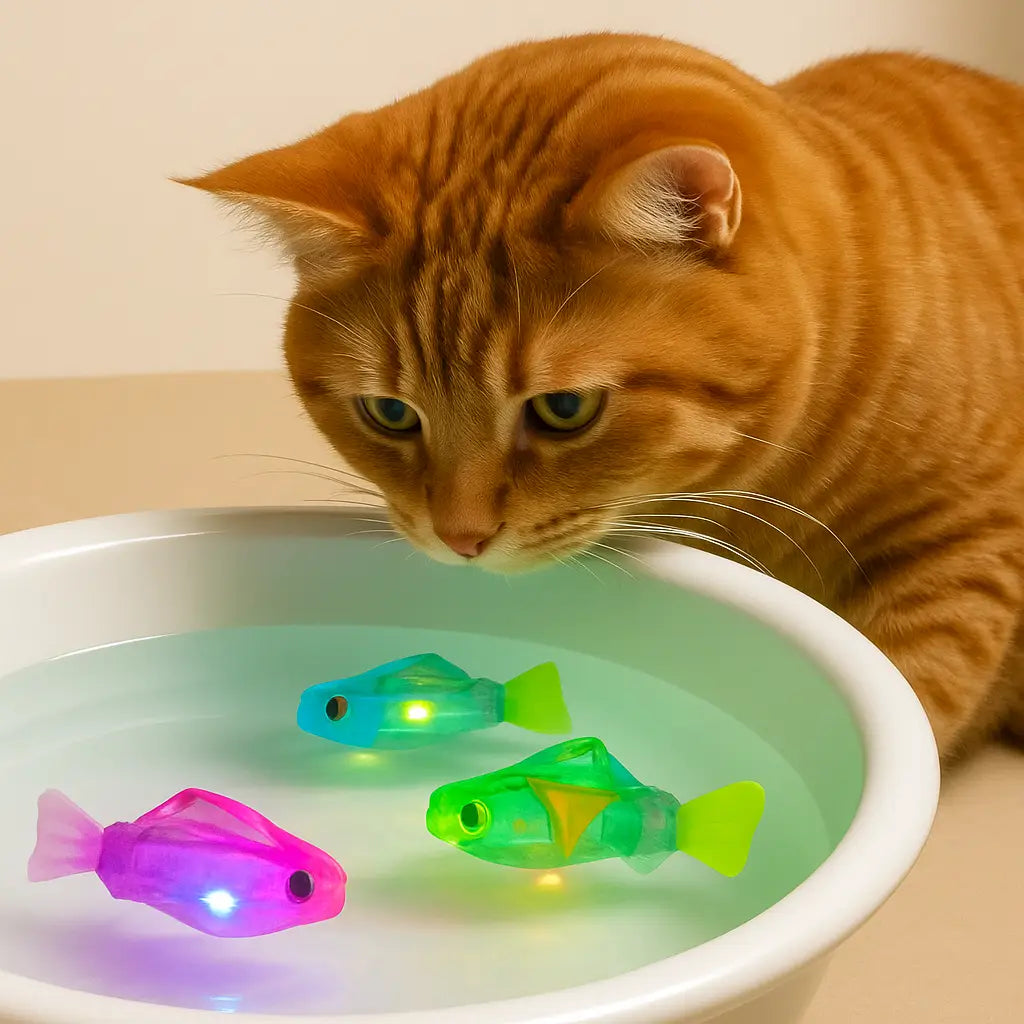 LED Robot Fish Toy