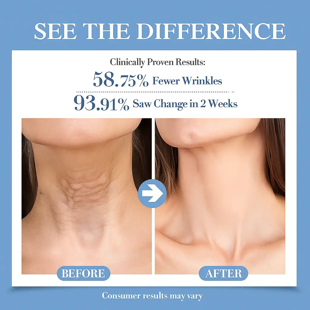 Collagen Peptide Anti-Wrinkle Neck Mask