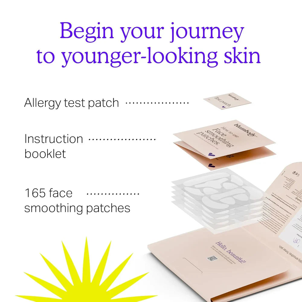 Wrinkle-Free Face Patches (20 Patches in a Box)