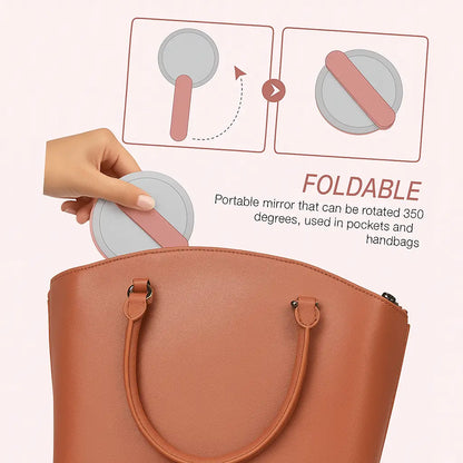 Glow Pop LED Portable Led Mirror