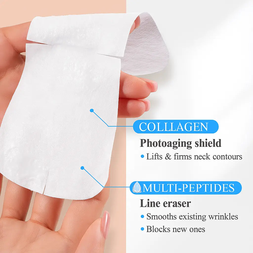 Collagen Peptide Anti-Wrinkle Neck Mask