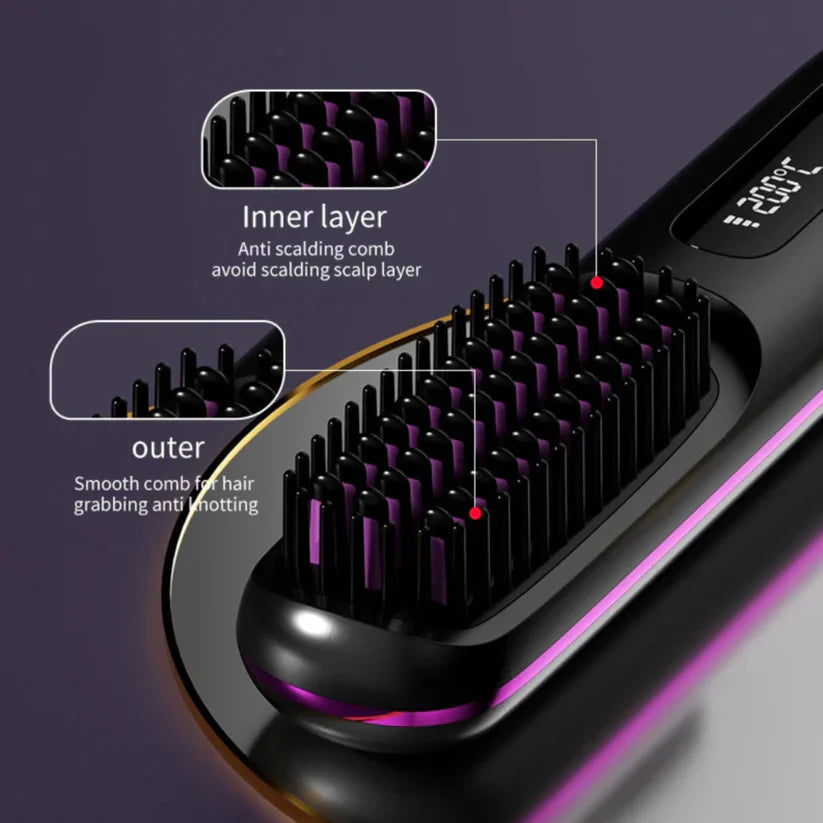 Halostra Hair Straightening Brush